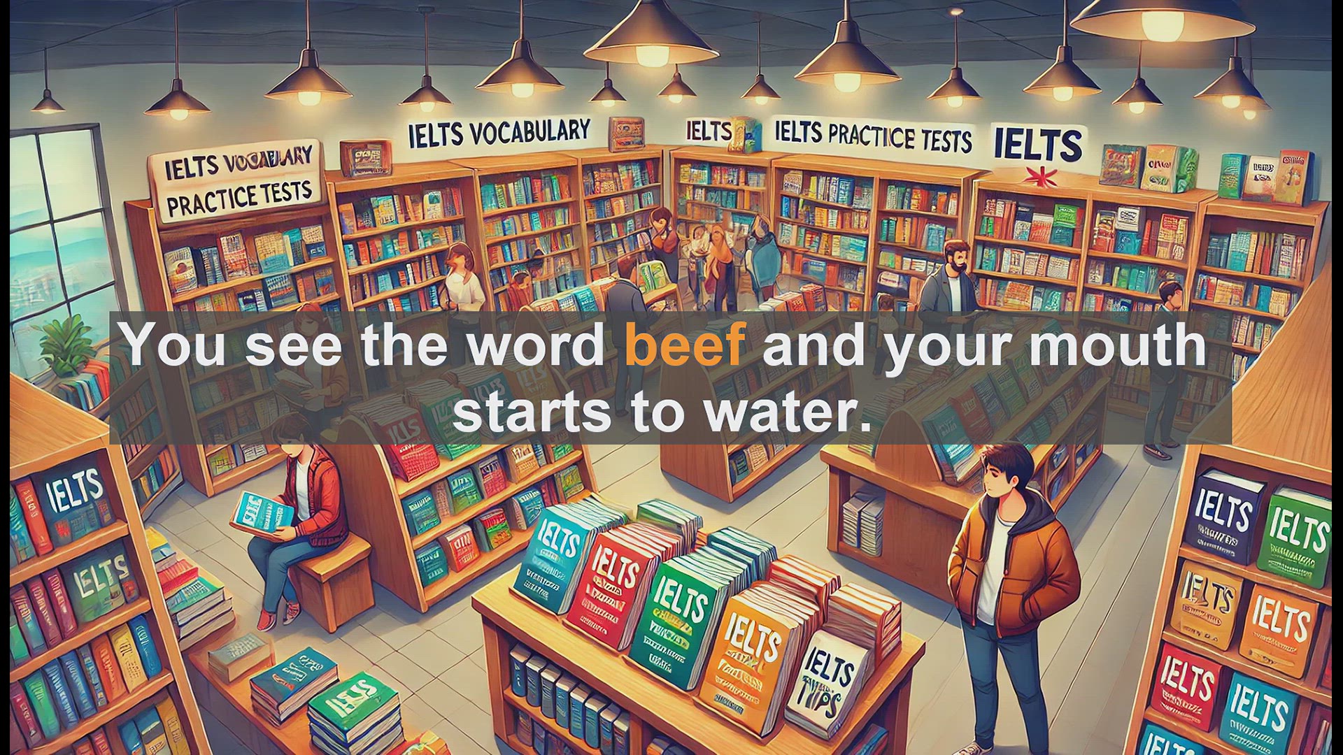 'Video thumbnail for 2500 Must Know IELTS 5.5 Vocabulary - Understanding the Word 'Beef' in English'