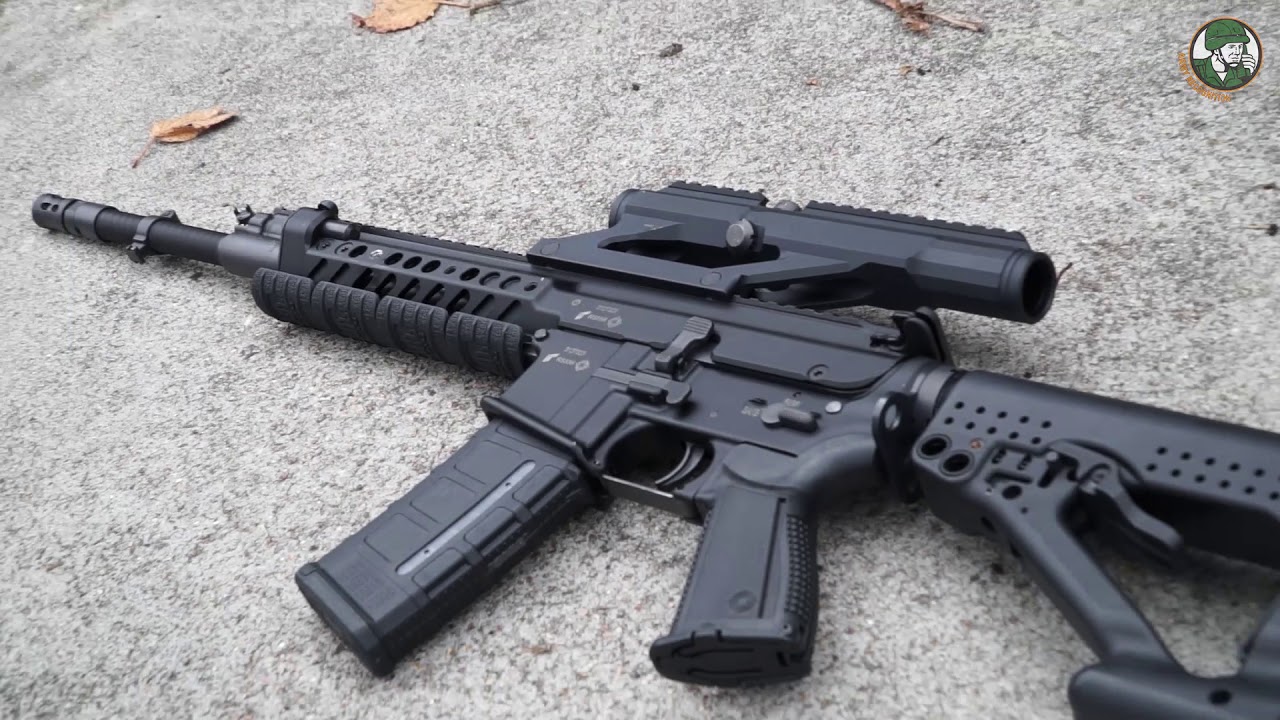 'Video thumbnail for RS556 5.56mm assault rifle review Rheinmetall Steyr candidate to replace G36 German army Bundeswehr'