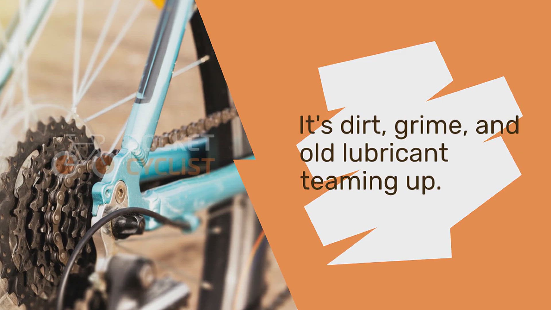 'Video thumbnail for Why Bicycle Chains Turn Black'