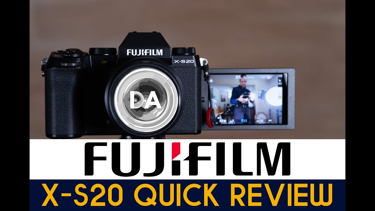 Fujifilm X-S20 Camera and Fujifilm 35mm F1.4 R Lens