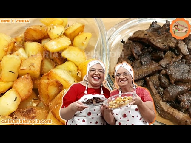 'Video thumbnail for Batatas Rústicas na Frigideira e Bife Iscas de Alcatra Fritas na Chapa - AO VIVO'
