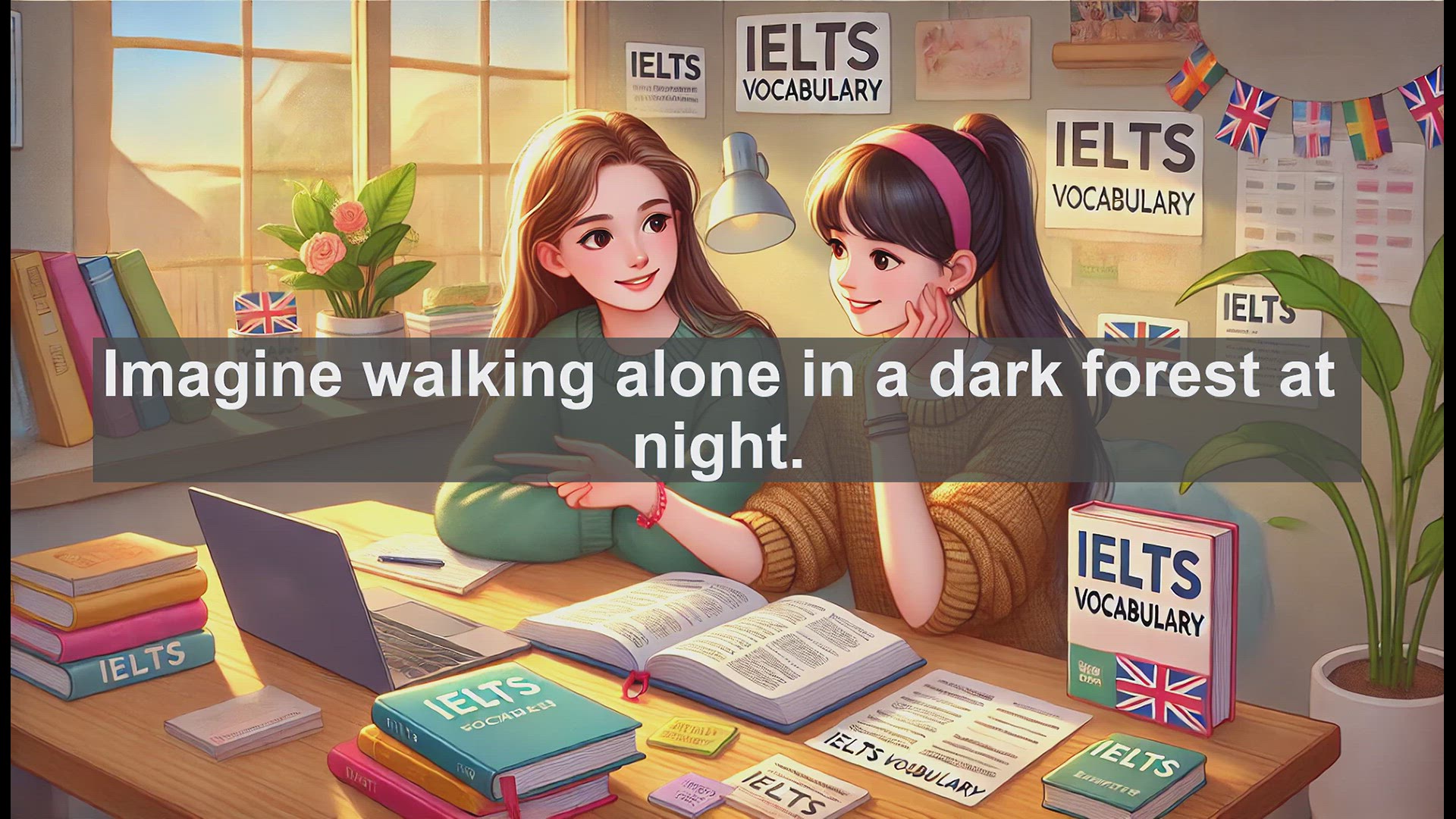 'Video thumbnail for 2500 Must Know IELTS 5.5 Vocabulary - Understanding 'Frightening': Essential IELTS Vocabulary'