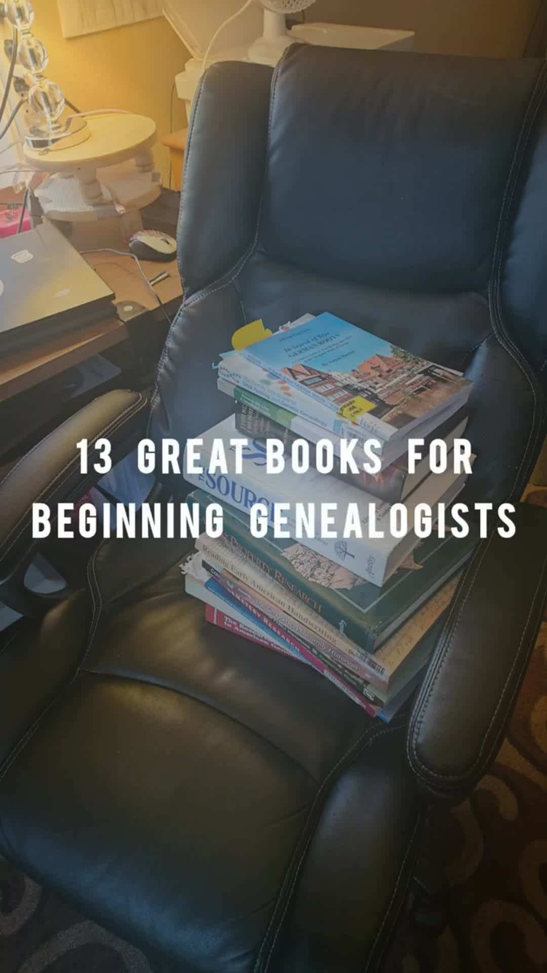Video thumbnail for 13 Great Books for Beginning Genealogists