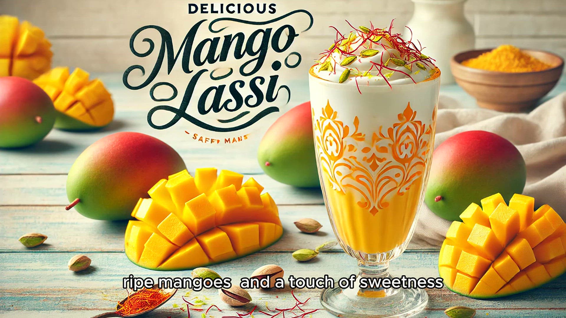 Video thumbnail for Delicious Mango Lassi