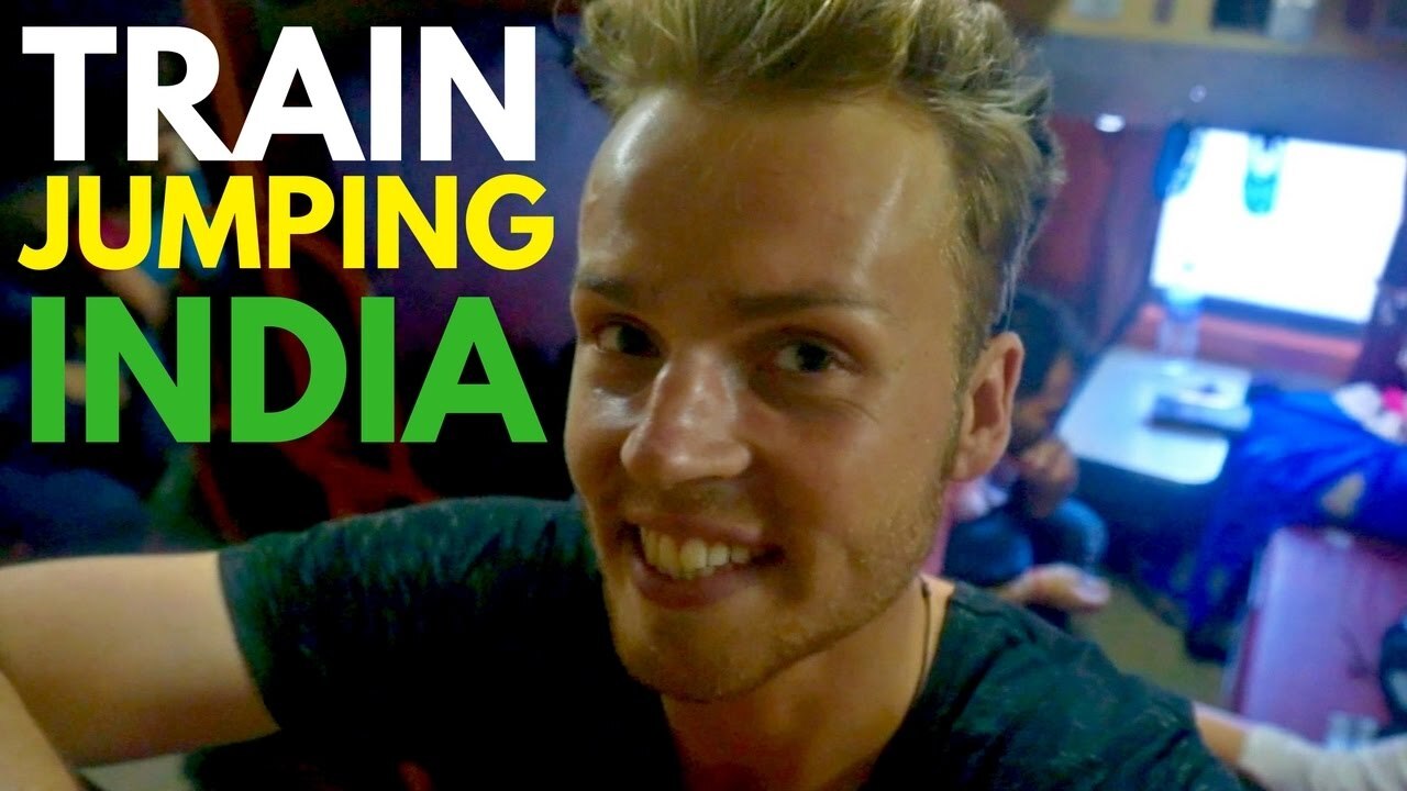 Video thumbnail for JUMPING ON A MOVING TRAIN | India Travel