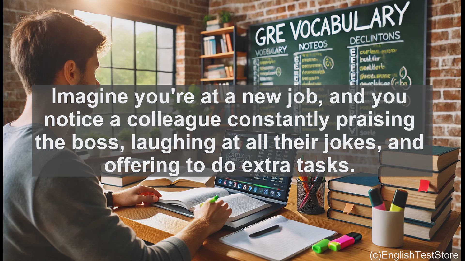 'Video thumbnail for GRE Vocabulary Lesson: Ingratiate - The Art of Winning Favor'