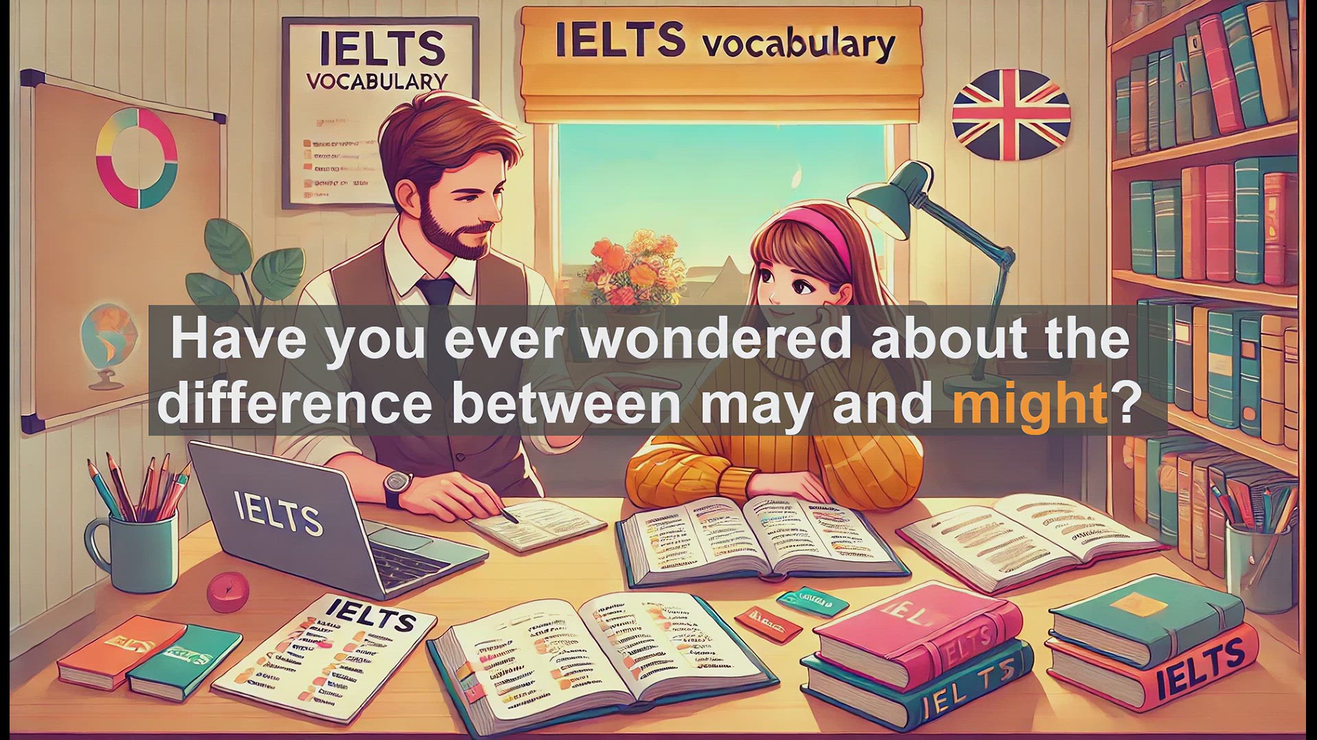 'Video thumbnail for 2500 Must Know IELTS 5.5 Vocabulary - Understanding 'Might': A Key Word for IELTS Success'