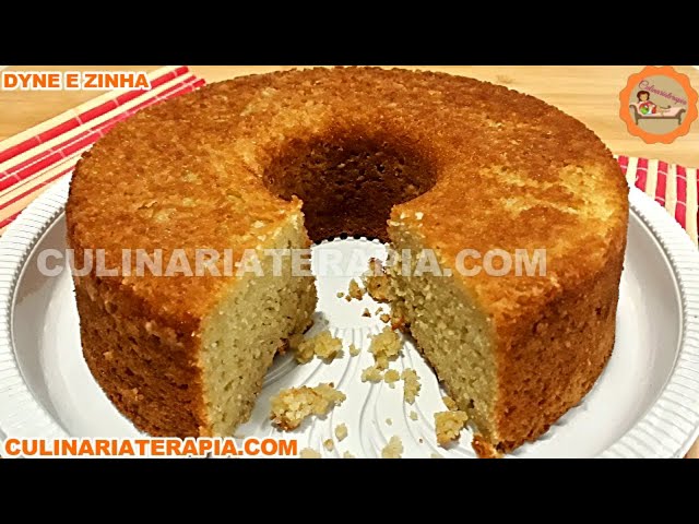 'Video thumbnail for Bolo Fofinho de Batata Doce Super Úmido e Macio - Culinária Terapia por Dyne e Zinha'