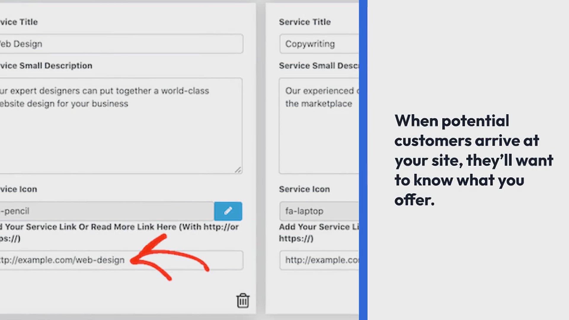 'Video thumbnail for How to Create a Services Section in WordPress (2 Easy Ways)'