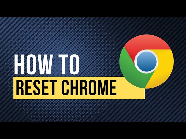 'Video thumbnail for How to Reset Google Chrome to Default Settings (Quick & Easy Guide)'