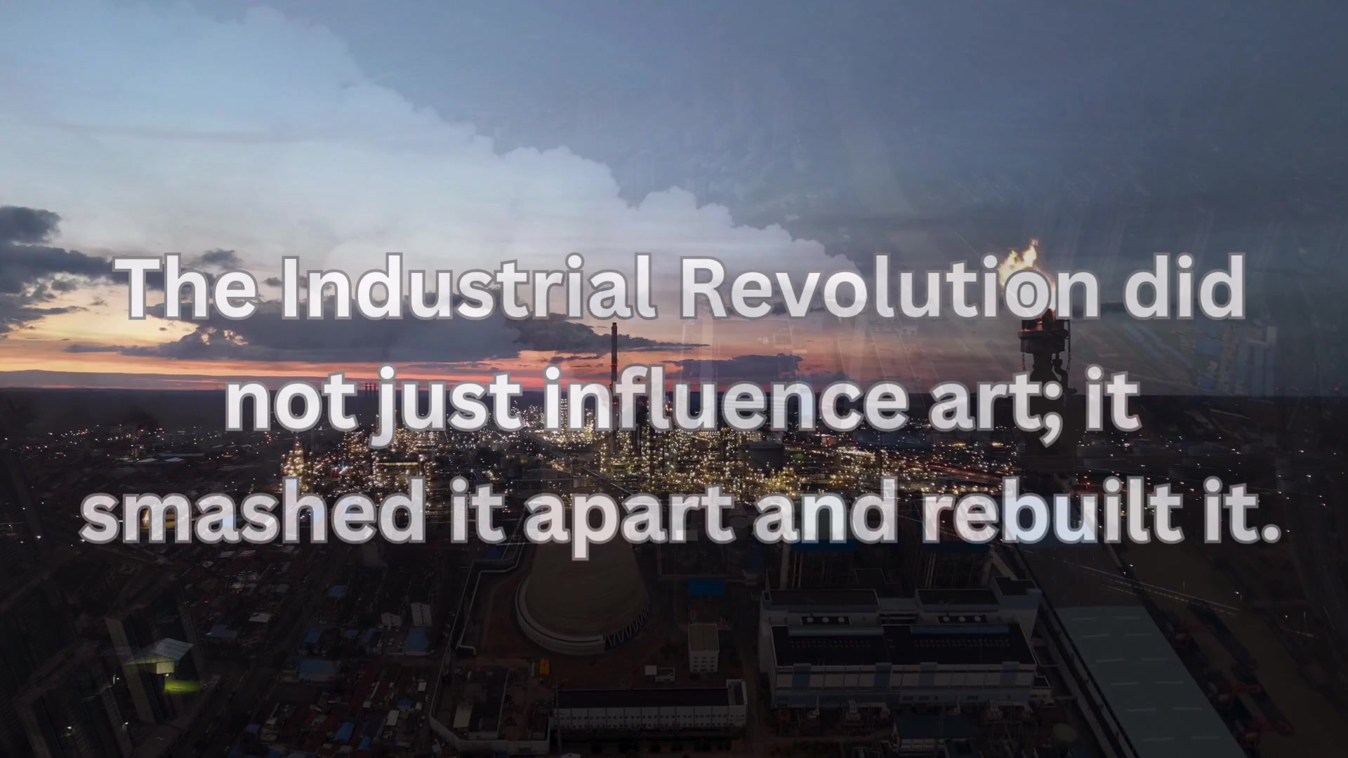Video thumbnail for Industrial Revolution's Impact on Art: Soul and Societying