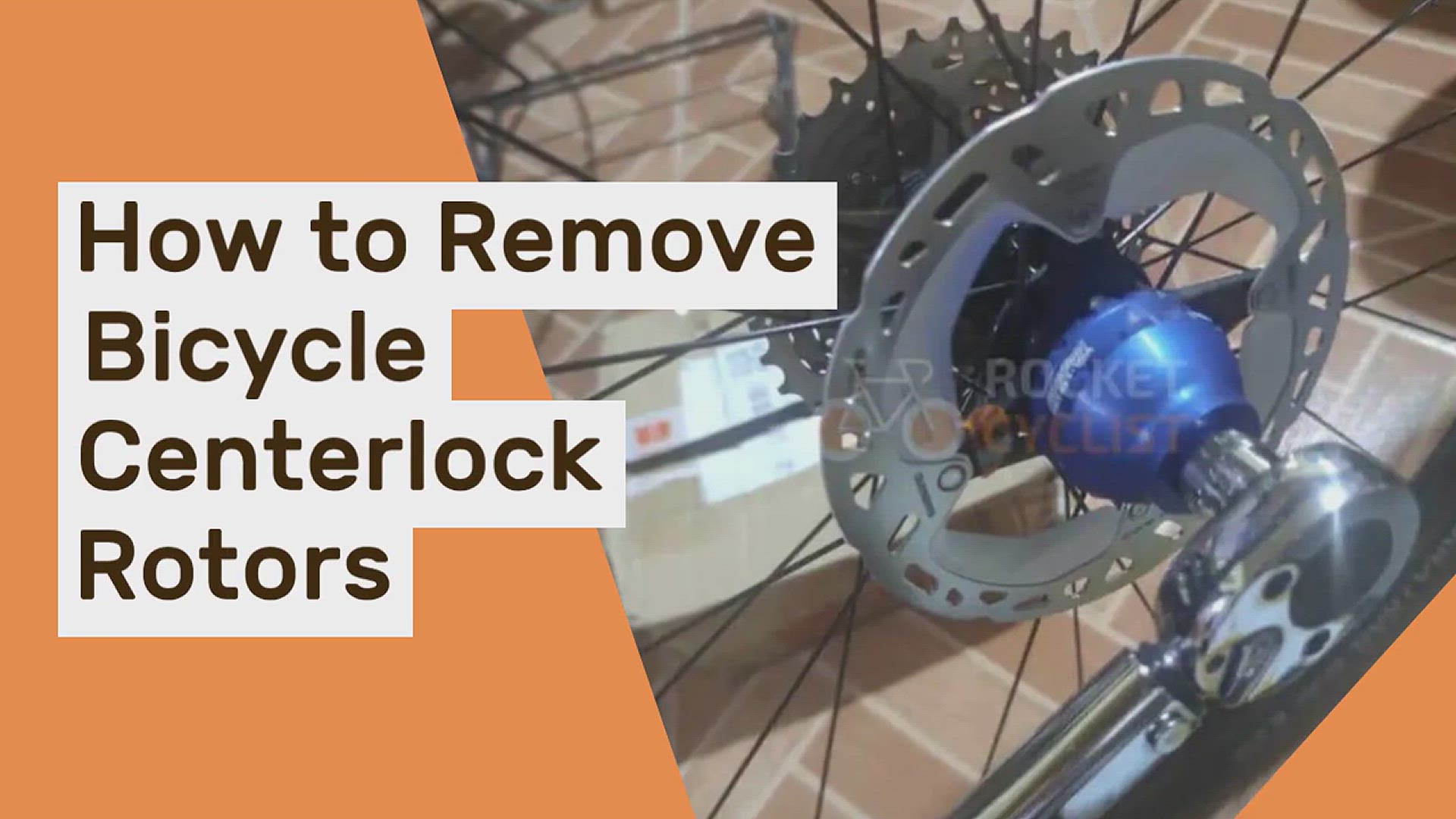 'Video thumbnail for What tool do you use to remove bicycle centerlock rotors?'