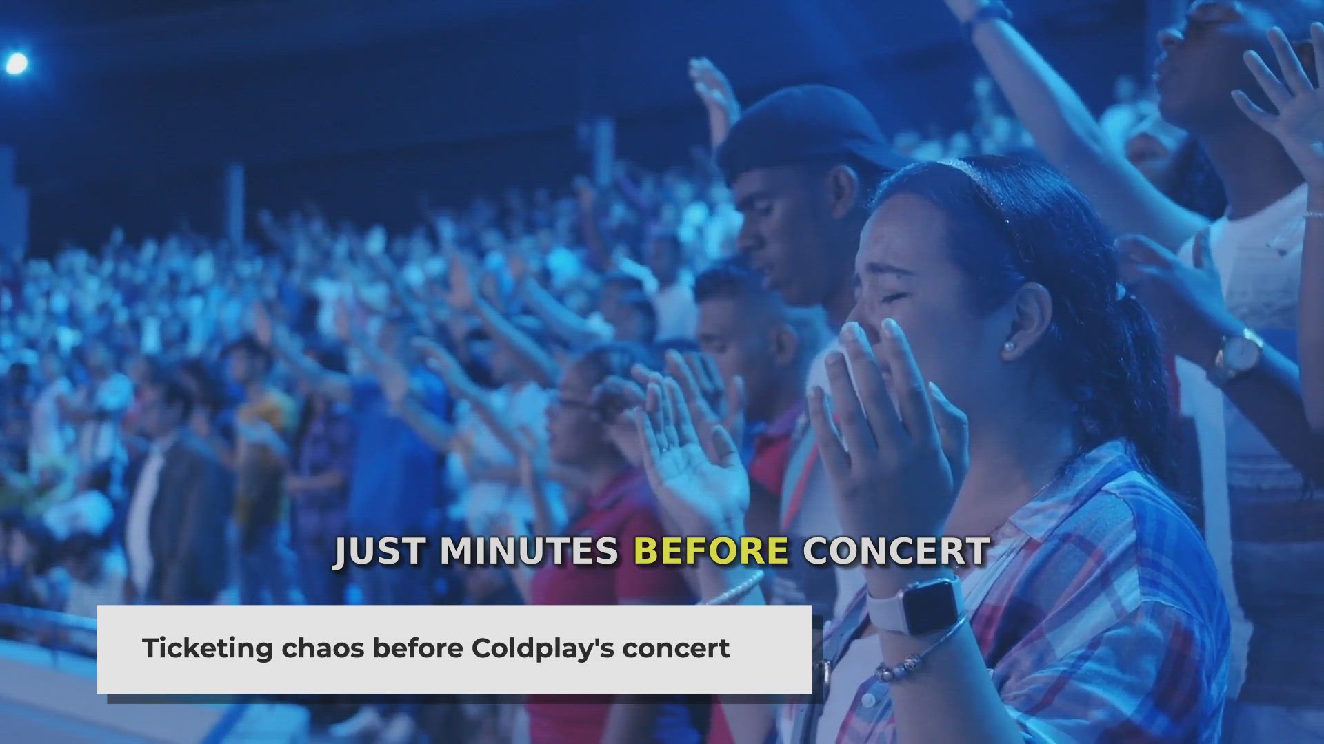Video thumbnail for Coldplay Concert Ticket Chaos_ BookMyShow Crash and New Show Added