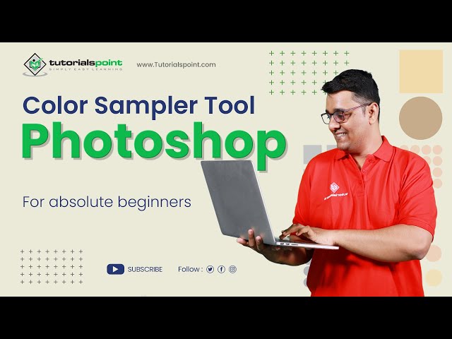 'Video thumbnail for Color Sampler tool in Adobe Photoshop | Adobe Photoshop | Tutorials Point'