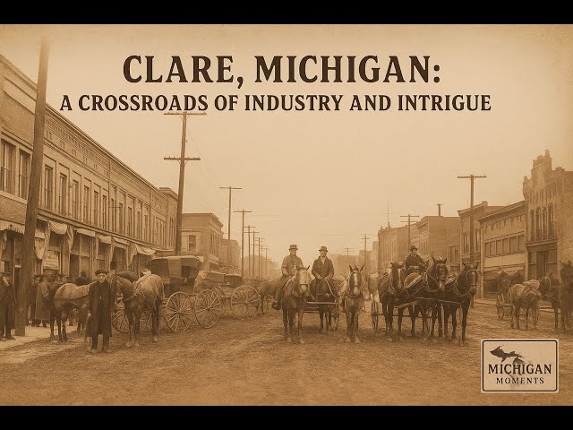 Video thumbnail for Clare, Michigan: A Crossroads of Industry and Intrigue