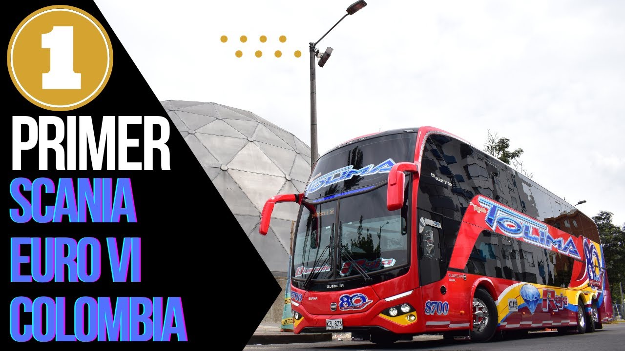 Video thumbnail for PRIMER Scania EURO VI en Colombia!!! Rápido Tolima 8700
