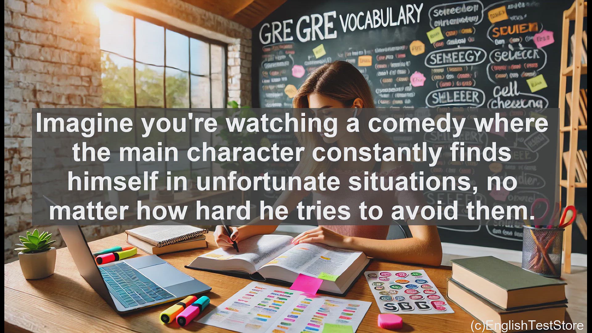 'Video thumbnail for GRE Vocabulary Lesson: GRE Vocabulary - Understanding the Word 'Hapless''