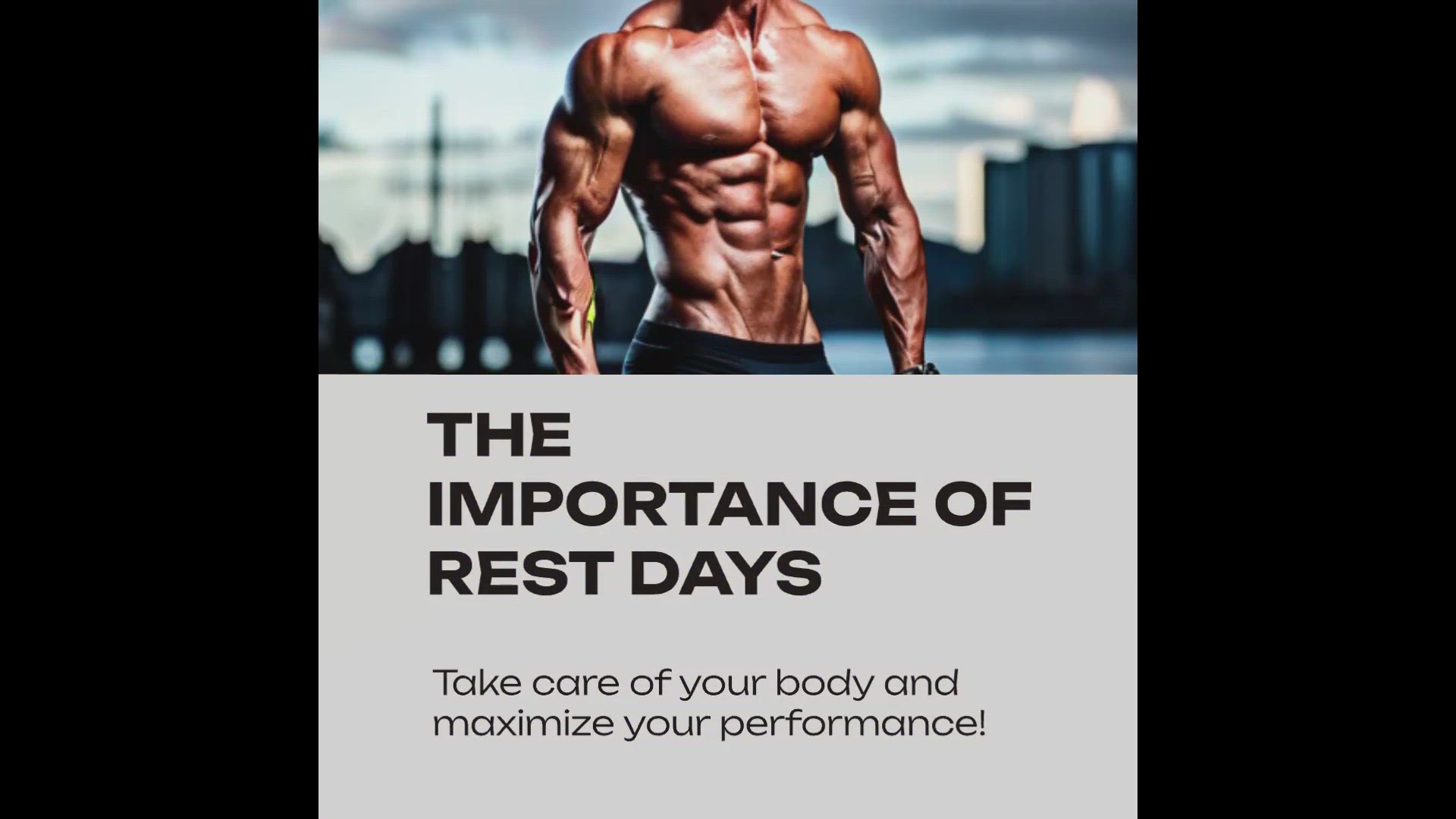 'Video thumbnail for The Importance of Rest Days'