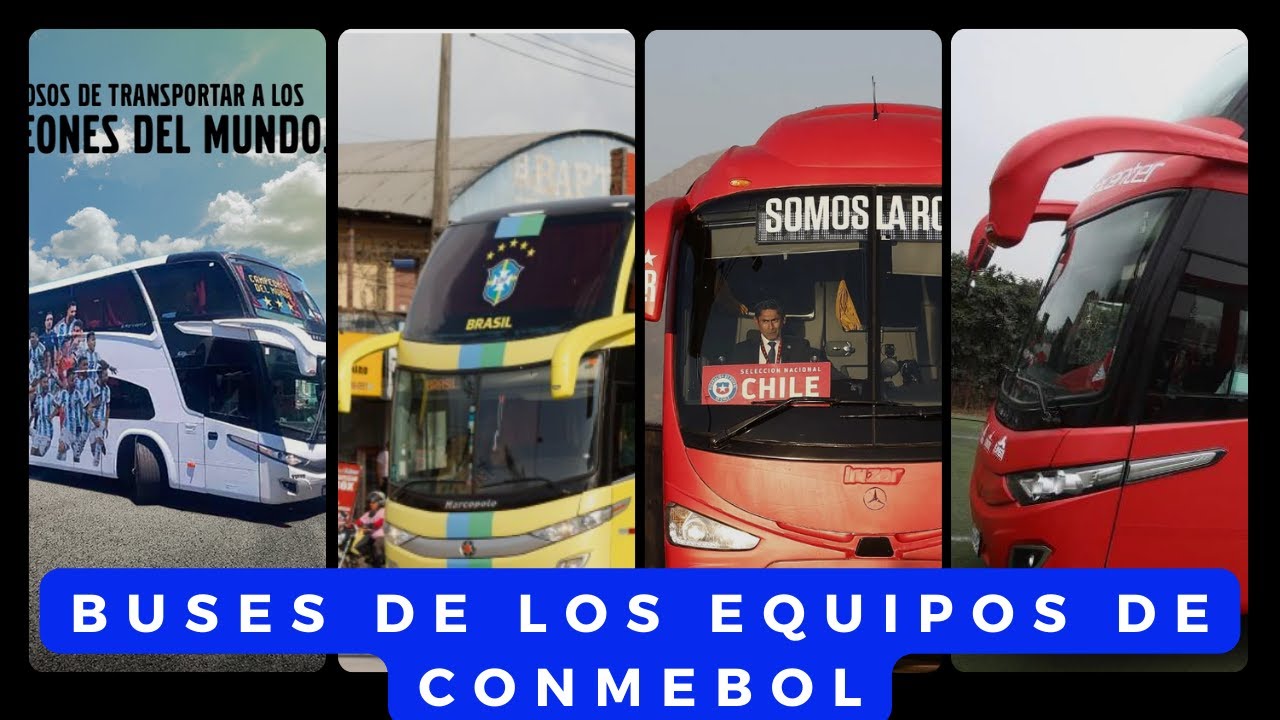 Video thumbnail for Buses de los Equipos de Conmebol... ¿Cuáles son los 3 mejores?