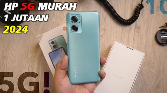 'Video thumbnail for 5 HP 5G Murah 1 Jutaan Terbaik 2024 Terlaris di Pasaran'