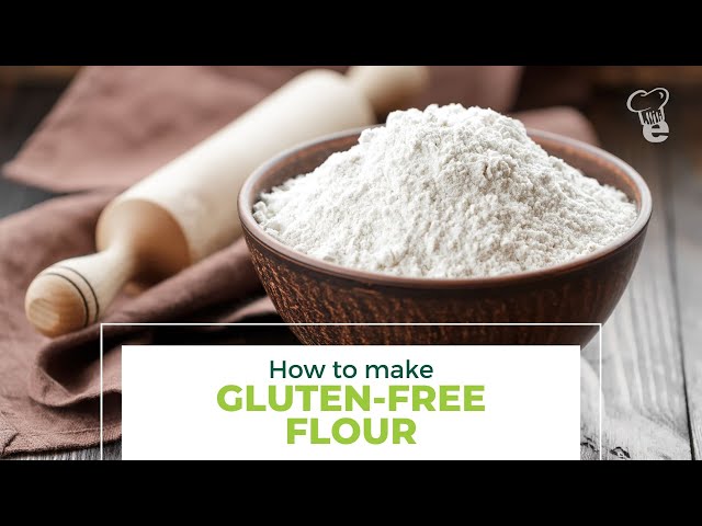 Video thumbnail for How to Make Gluten-Free Flour | Gluten-Free Recipe | healthEcooks.com