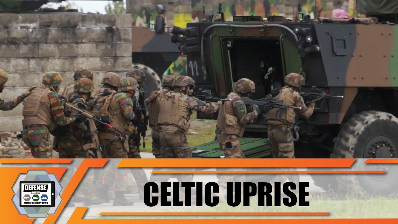 'Video thumbnail for Celtic Uprise 2019 first Belgian French military exercise Scorpion Program in Motorized Capacity'