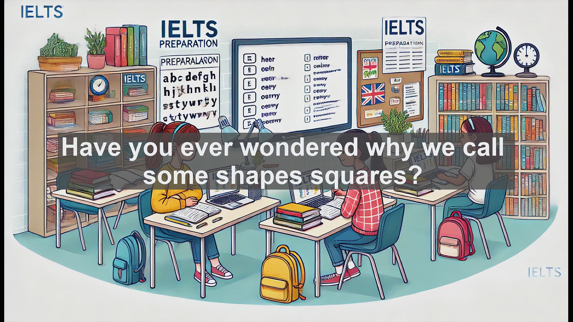 'Video thumbnail for 2500 Must Know IELTS 5.5 Vocabulary - What is a Square? IELTS Vocabulary Explained'