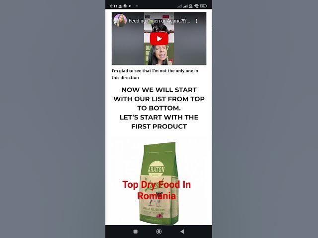 'Video thumbnail for https://baloogsd.com/top-dry-food-for-dogs-in-romania/ #dog #germanshepherd #blog #gsd'