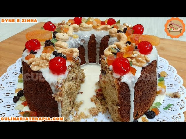 'Video thumbnail for BOLO NATALINO TRADICIONAL DE REIS'