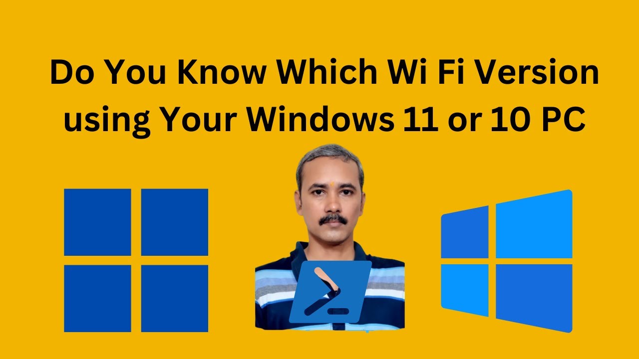 'Video thumbnail for How to Know Wi Fi Version in Windows 11 or 10 using PowerShell | GearUpWindows Tutorial'
