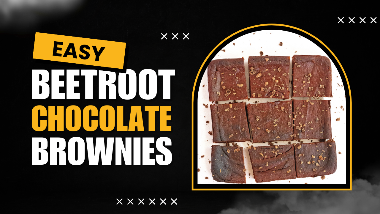 Video thumbnail for Beetroot Chocolate Brownies