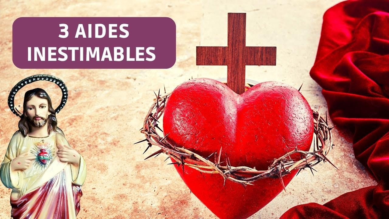 'Video thumbnail for Prières au Sacré Cœur de Jésus ✝️ [3 Prières pour les moments difficiles]'