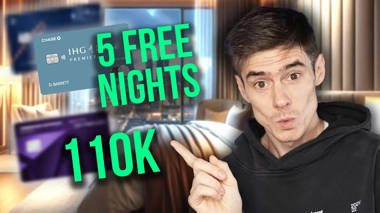 'Video thumbnail for ben hedges: huge credit card welcome offers - june 2025! maximize points with ihg, marriott & more'