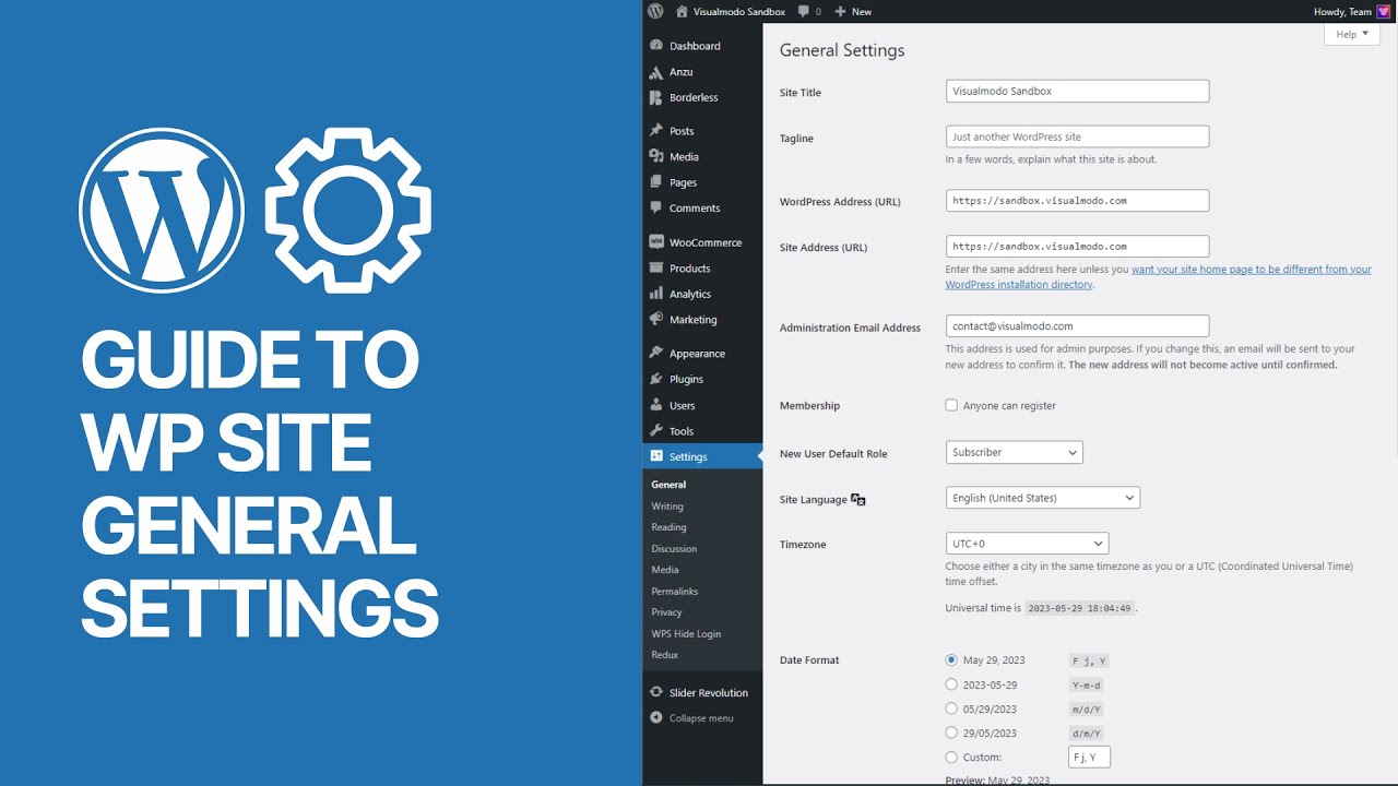'Video thumbnail for Mastering WordPress General Settings A Step by Step Guide for Website Optimization'