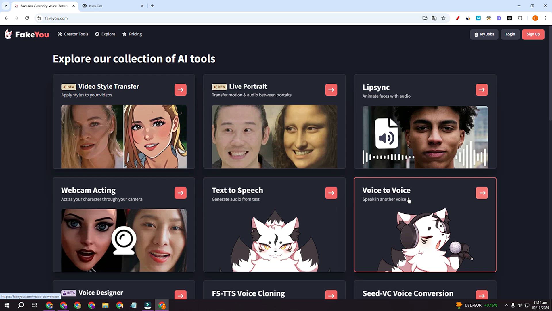 'Video thumbnail for How to Clone Any Person Clone Voice Using Fake You'