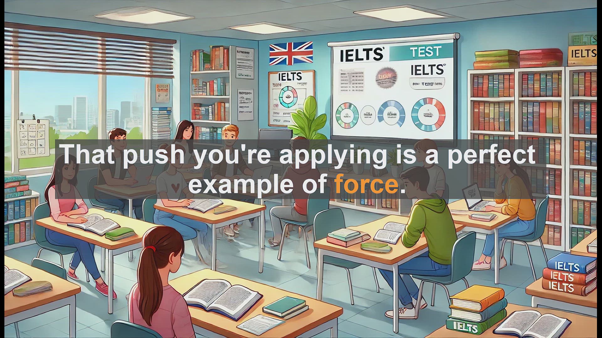 'Video thumbnail for 2500 Must Know IELTS 5.5 Vocabulary - Understanding 'Force': A Key Word for IELTS Success'