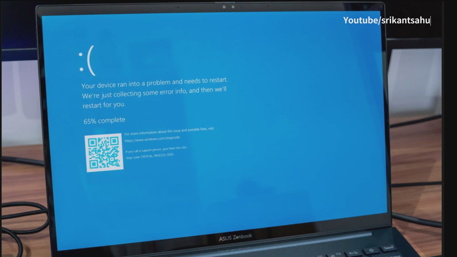 Video thumbnail for Fix Critical Process Died error windows PC | Blue screen of Death