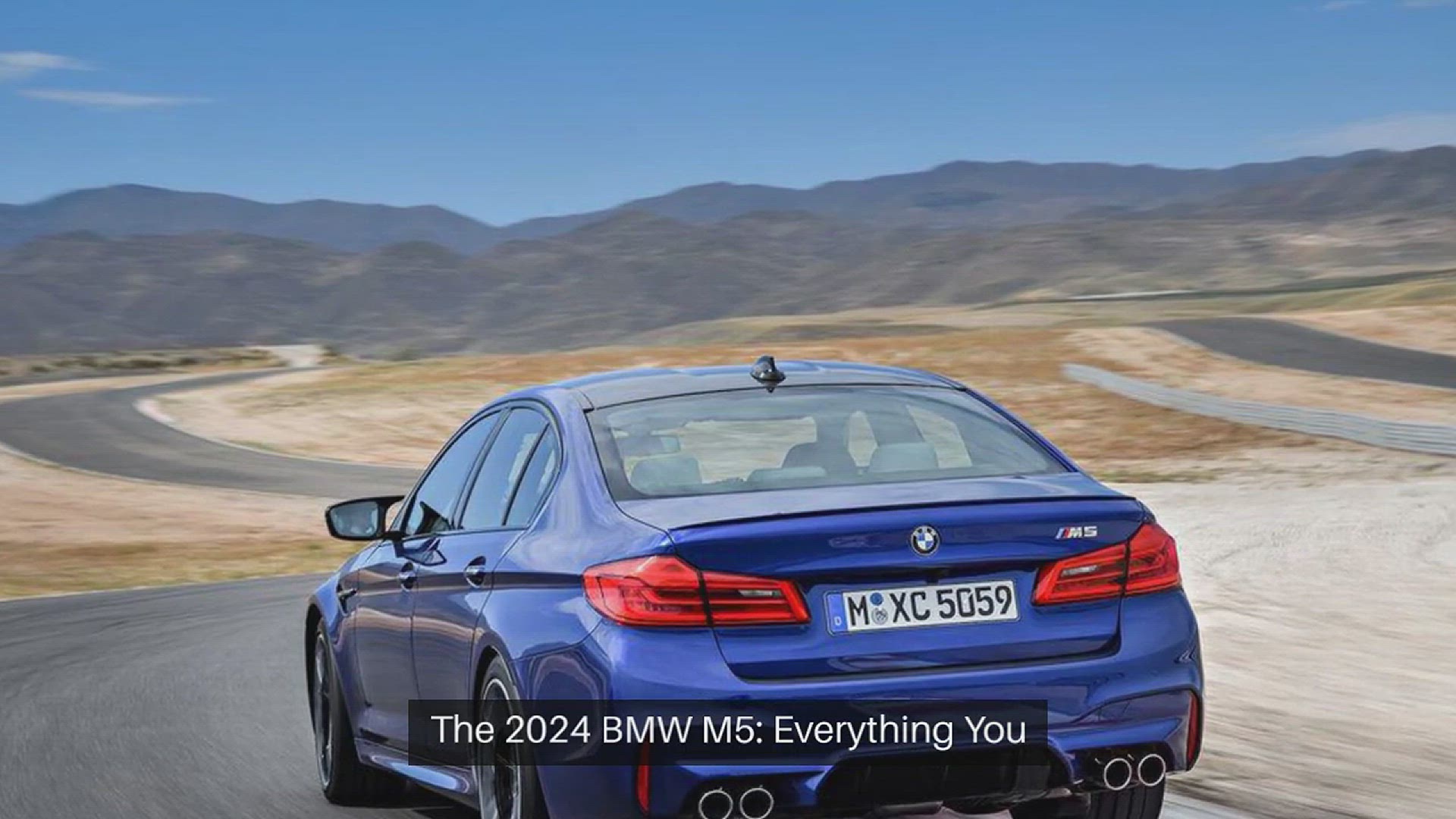 'Video thumbnail for The 2024 BMW M5: Everything You Need to Know'