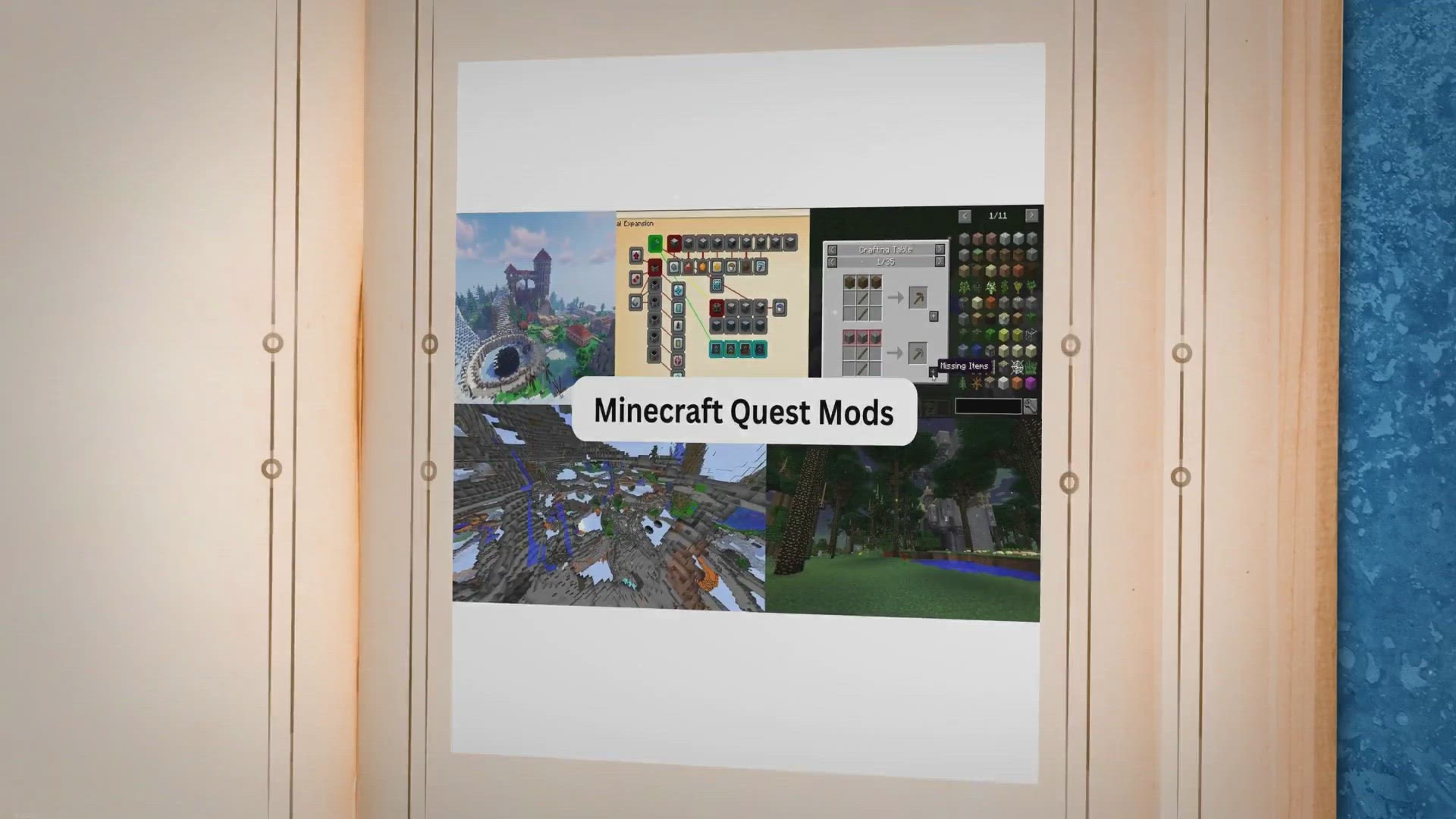 Video thumbnail for Minecraft Mod Pack: Top 5 Quest Mods for an Minecraft Adventure