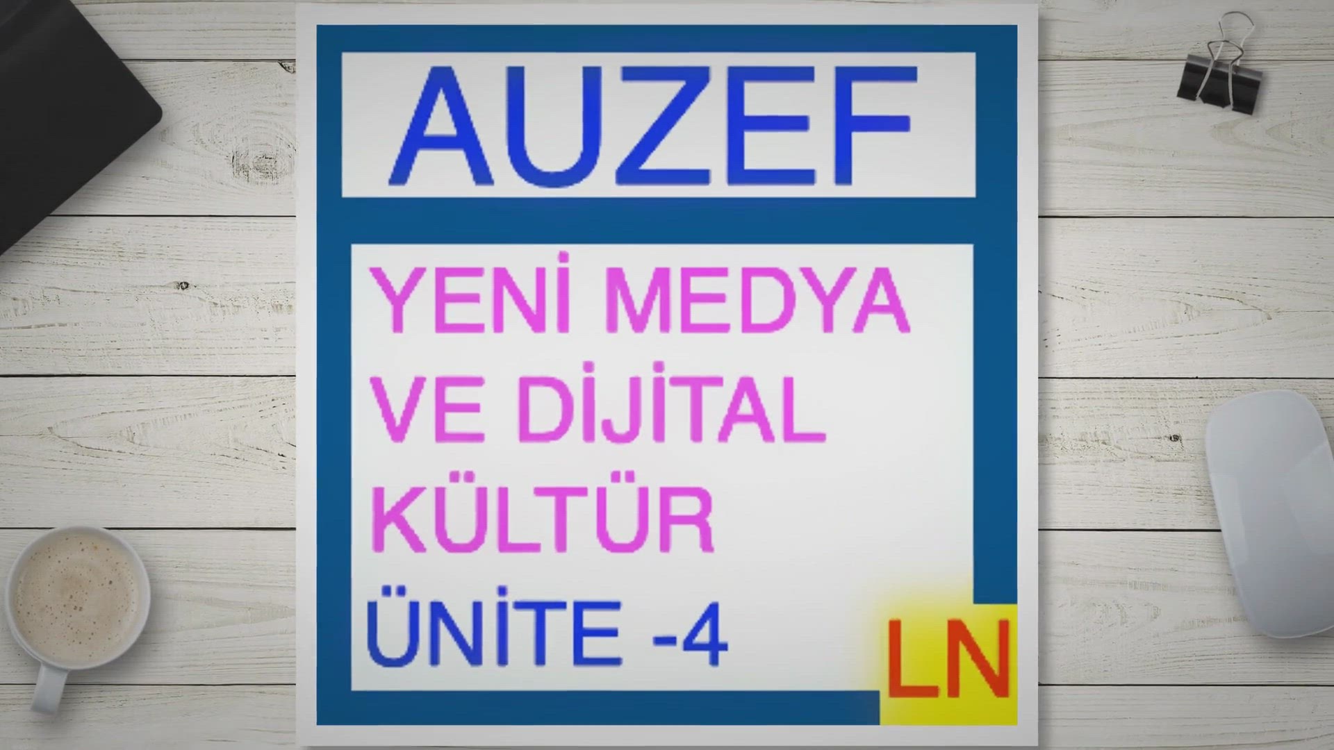 'Video thumbnail for Yeni Medya ve Dijital Kültür Ünite -4 Mobil İletişim Teknolojileri'