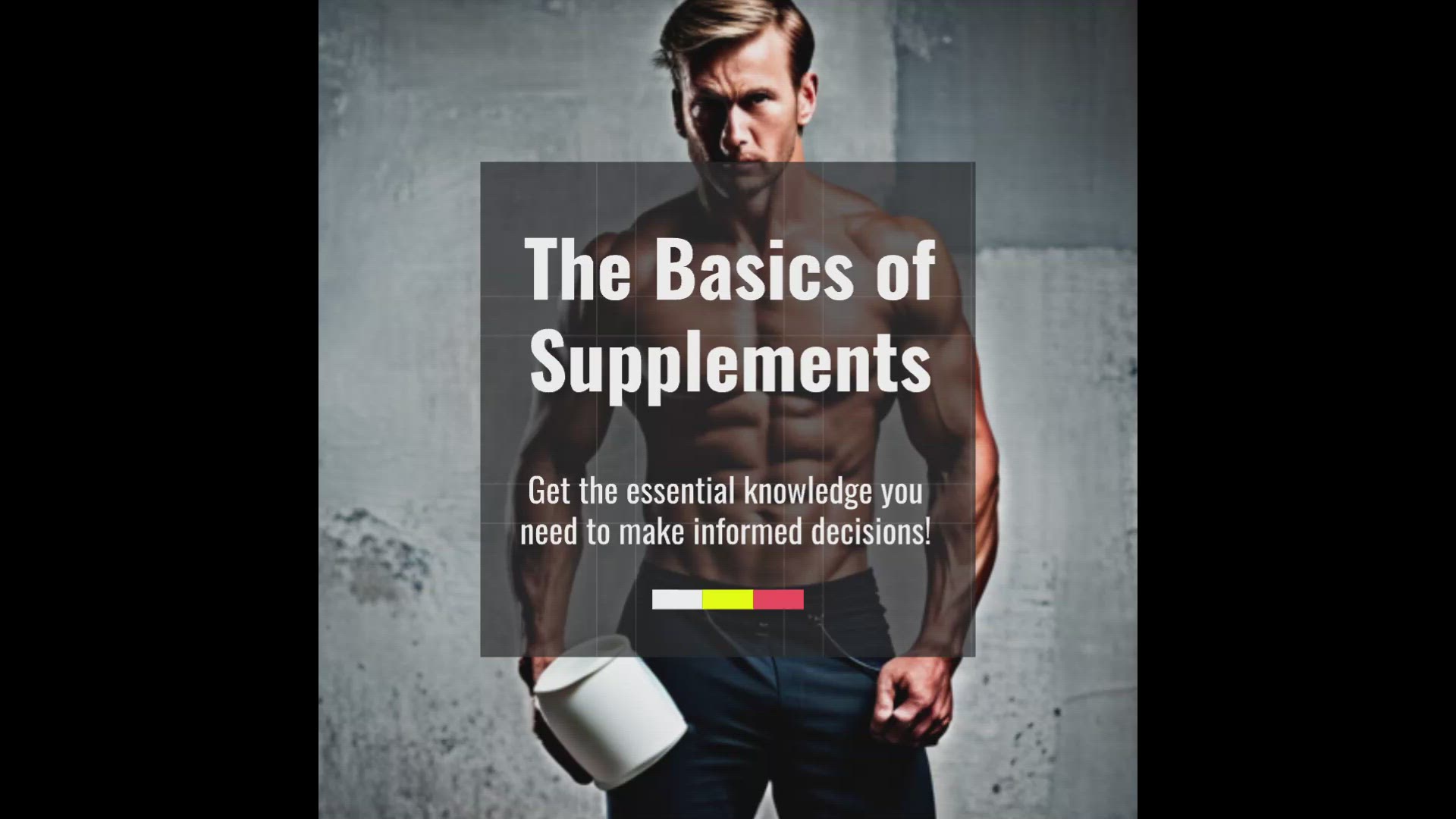 'Video thumbnail for The Basics of Supplements'