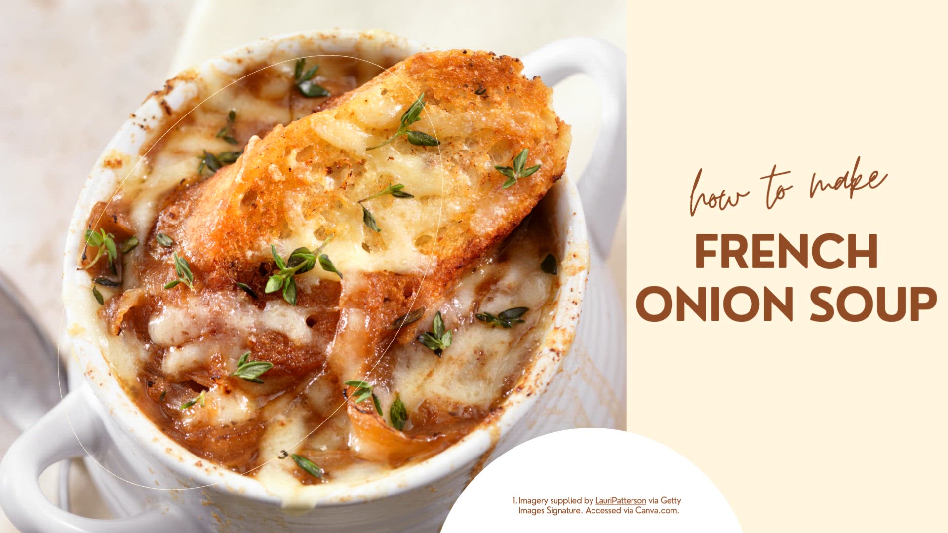 'Video thumbnail for French Onion Soup'