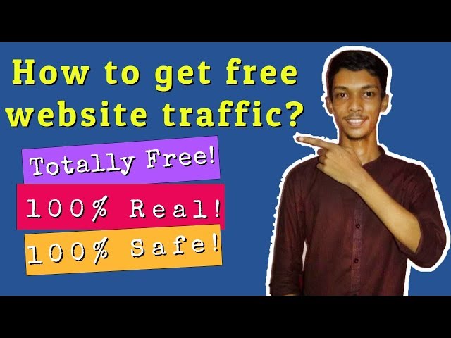 'Video thumbnail for How to get free website traffic | Safe Method'