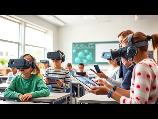 Video thumbnail for How Mixed Reality is Revolutionizing Classrooms with VR & AR Technology