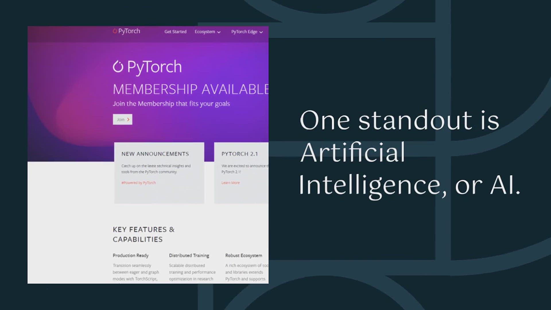 'Video thumbnail for Machine Learning Tools'