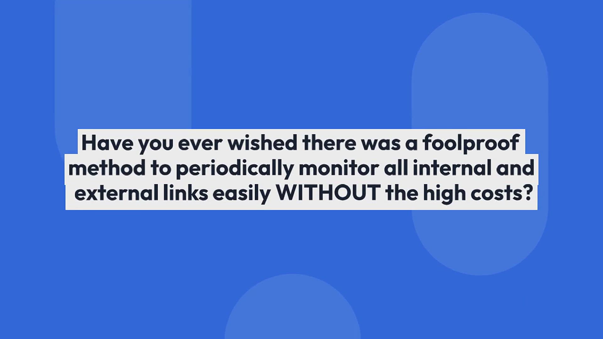 'Video thumbnail for Introducing Broken Link Checker – Never Have Dead Links On Your WordPress Site Again'