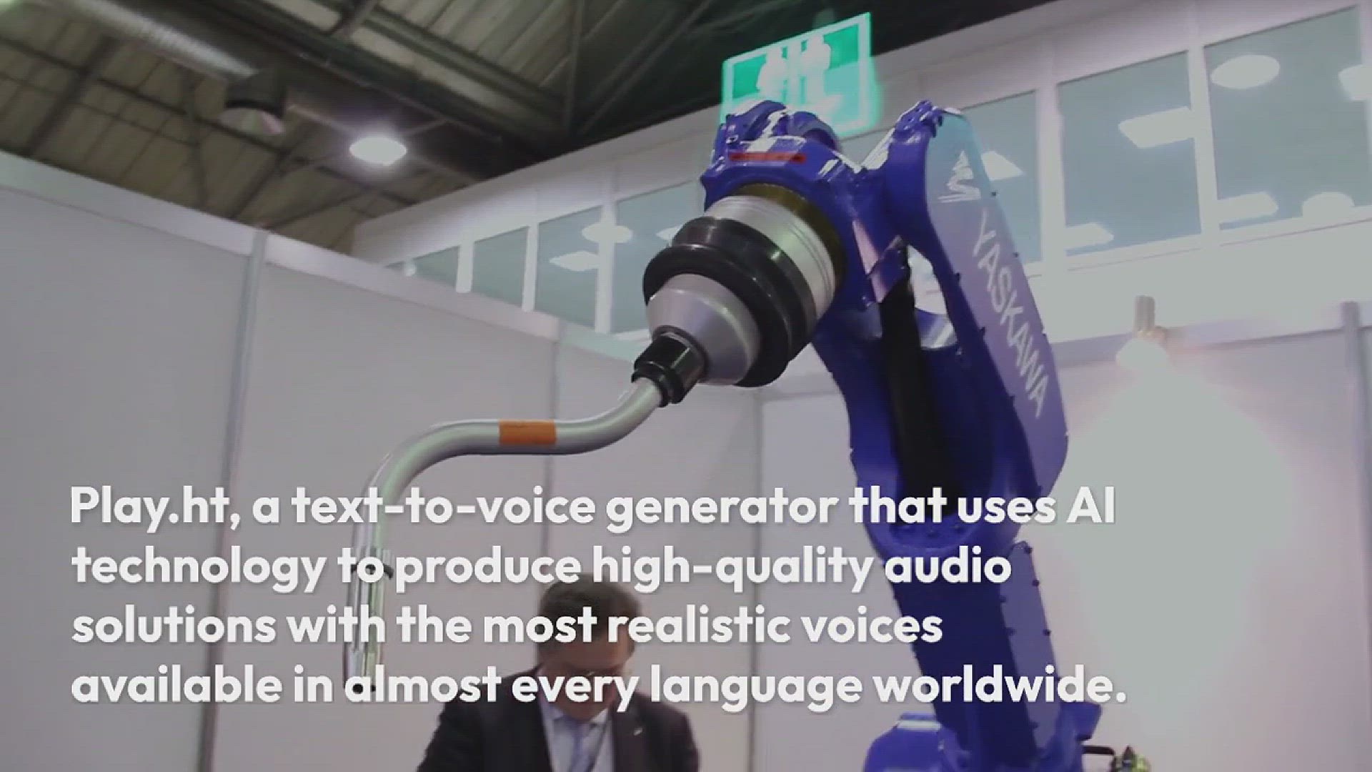 'Video thumbnail for Play.ht : High-quality AI-powered text-to-voice generator'