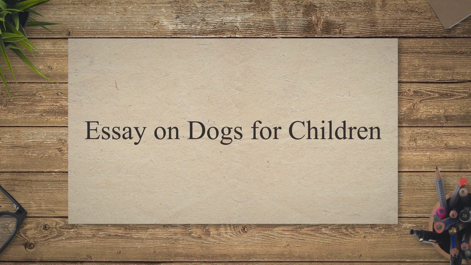 Video thumbnail for Essay On Dogs In English For Children And Students For Class 5, 6, 7 And 8