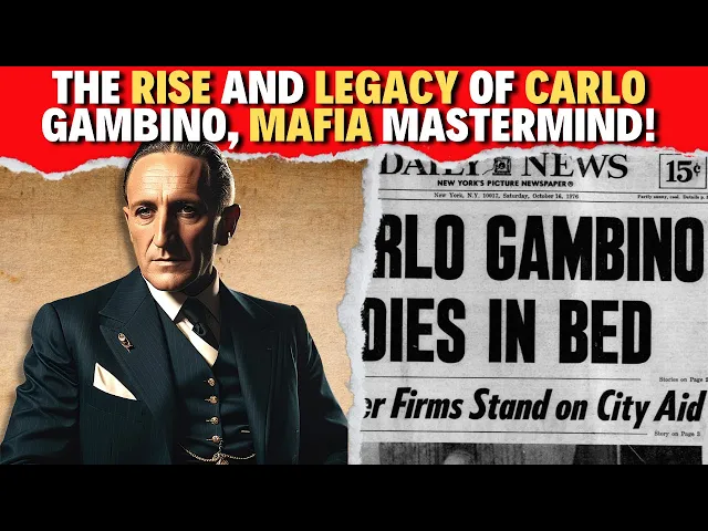 'Video thumbnail for Unveiling the Shadowy Empire: The Rise and Legacy of Carlo Gambino, Mafia Mastermind!'
