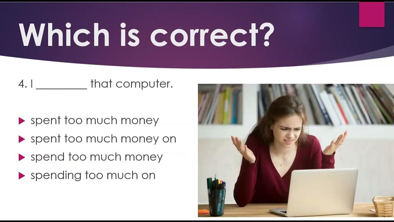 'Video thumbnail for How to learn English: Using "Spend" Correctly'